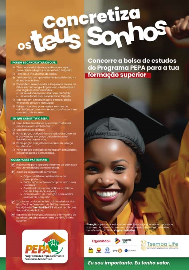 Area 4 Provides 270 Scholarships To Youth In Cabo Delgado ExxonMobil area-4-provides-270-scholarships-to-youth-in-cabo-delgado-exxonmobil