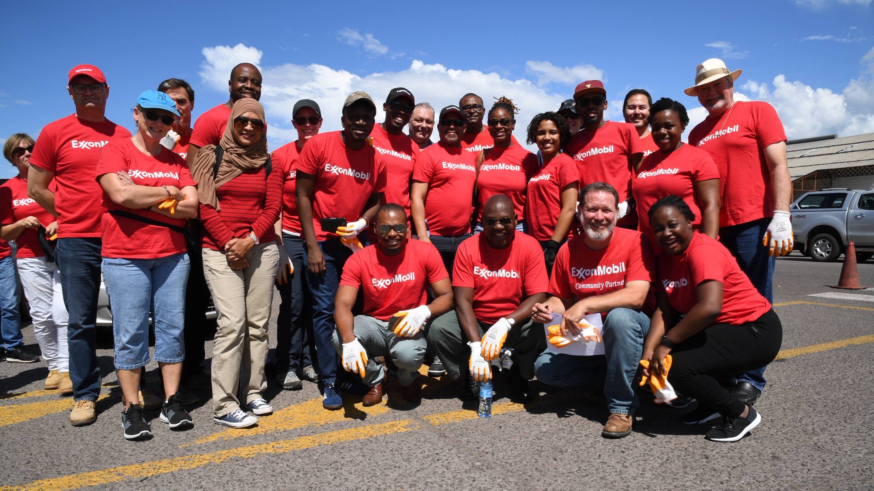 ‎A group of ExxonMobil Mozambique employees volunteered more than 100 hours to assist in relief efforts in the days immediately following Cyclone Idai.